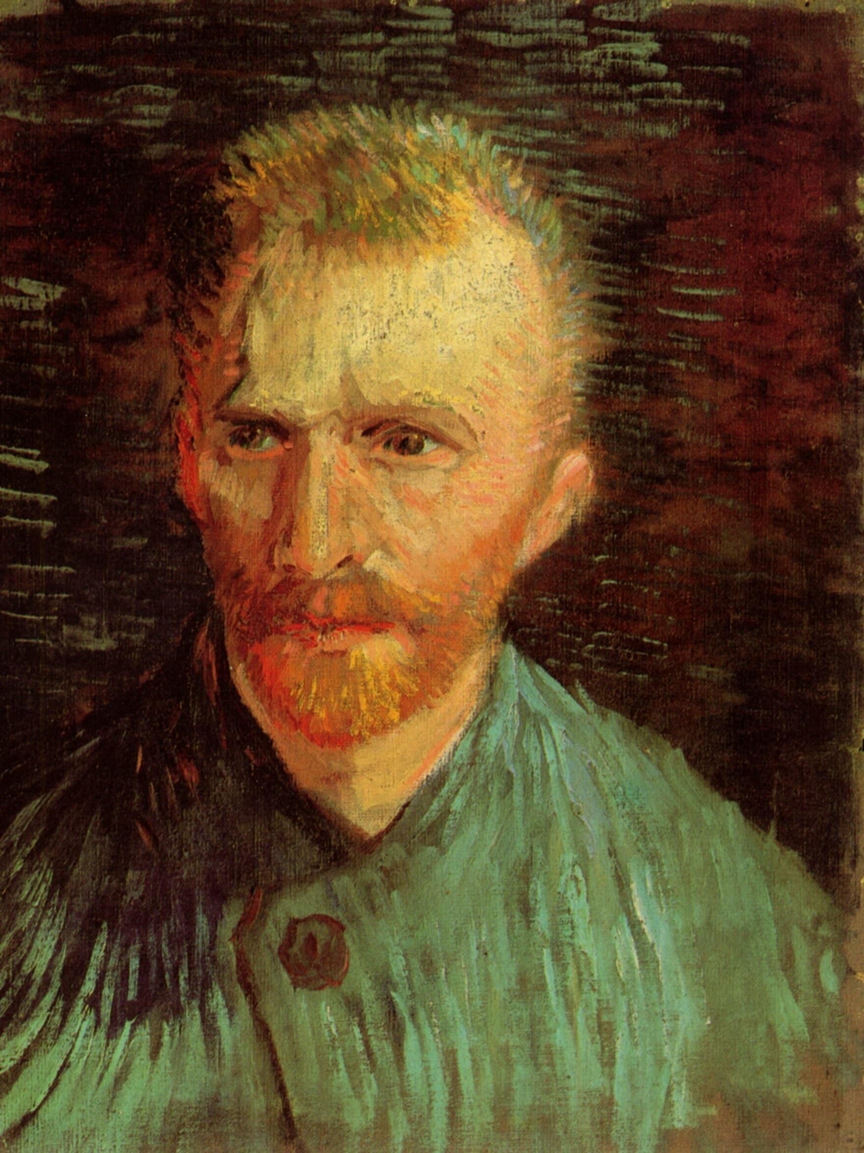 Self-Portrait with Grey Felt Hat