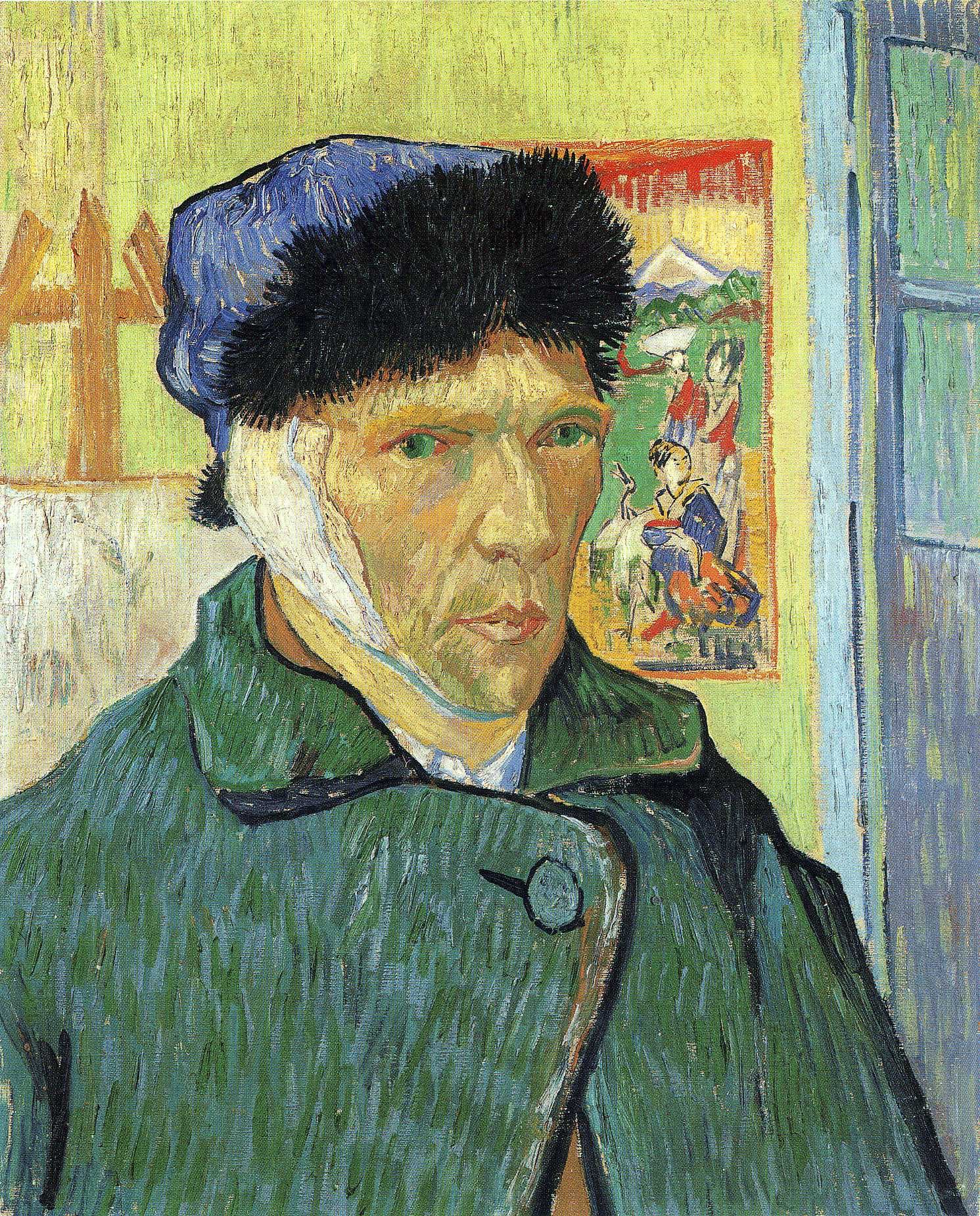 Self-Portrait with Bandaged Ear